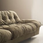 Oversized Cloud Quilted Leather Sofa Italian Craftsmanship Comfort Seating