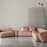 Modular Organic Sofa Fluid Lines Custom Configuration Luxury Craftsmanship