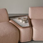 Modular Organic Sofa Fluid Lines Custom Configuration Luxury Craftsmanship