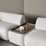 Modular Organic Sofa Fluid Lines Custom Configuration Luxury Craftsmanship