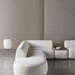 Modular Organic Sofa Fluid Lines Custom Configuration Luxury Craftsmanship
