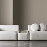 Modular Organic Sofa Fluid Lines Custom Configuration Luxury Craftsmanship