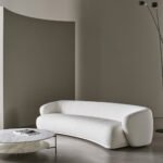Modular Organic Sofa Fluid Lines Custom Configuration Luxury Craftsmanship