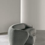 Modular Organic Sofa Fluid Lines Custom Configuration Luxury Craftsmanship