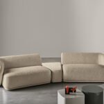 Modular Organic Sofa Fluid Lines Custom Configuration Luxury Craftsmanship