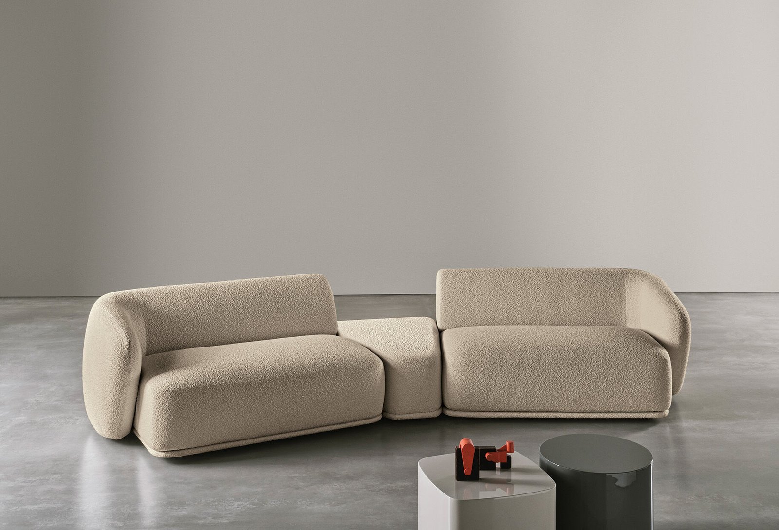 Modular Organic Sofa Fluid Lines Custom Configuration Luxury Craftsmanship