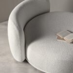 Modular Organic Sofa Fluid Lines Custom Configuration Luxury Craftsmanship
