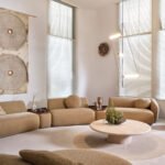 Modular Organic Sofa Fluid Lines Custom Configuration Luxury Craftsmanship