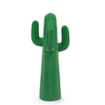 Sculptural Cactus Green Coat Stand Rack