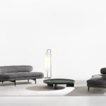 Solid Wood Frame Sofa with Removable Upholstery and Plush Comfort Seating