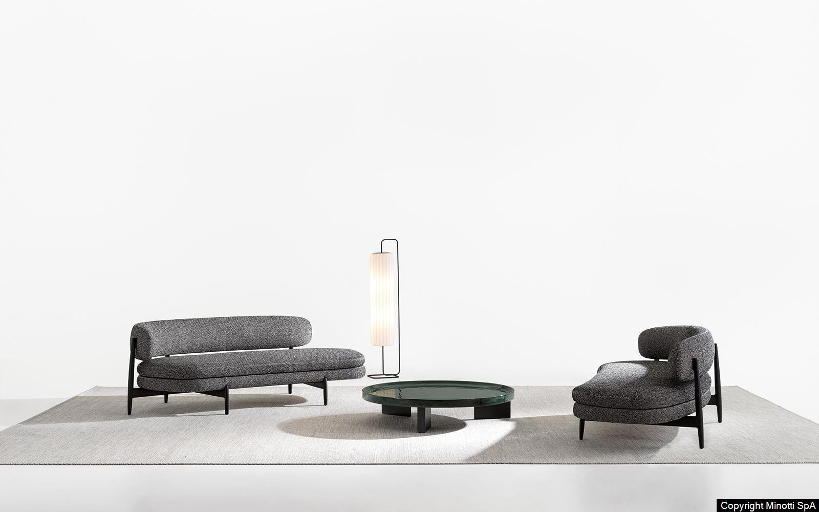 Solid Wood Frame Sofa with Removable Upholstery and Plush Comfort Seating