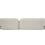 Modern Curved Sofa with Dynamic Silhouette for Contemporary Living Room Spaces