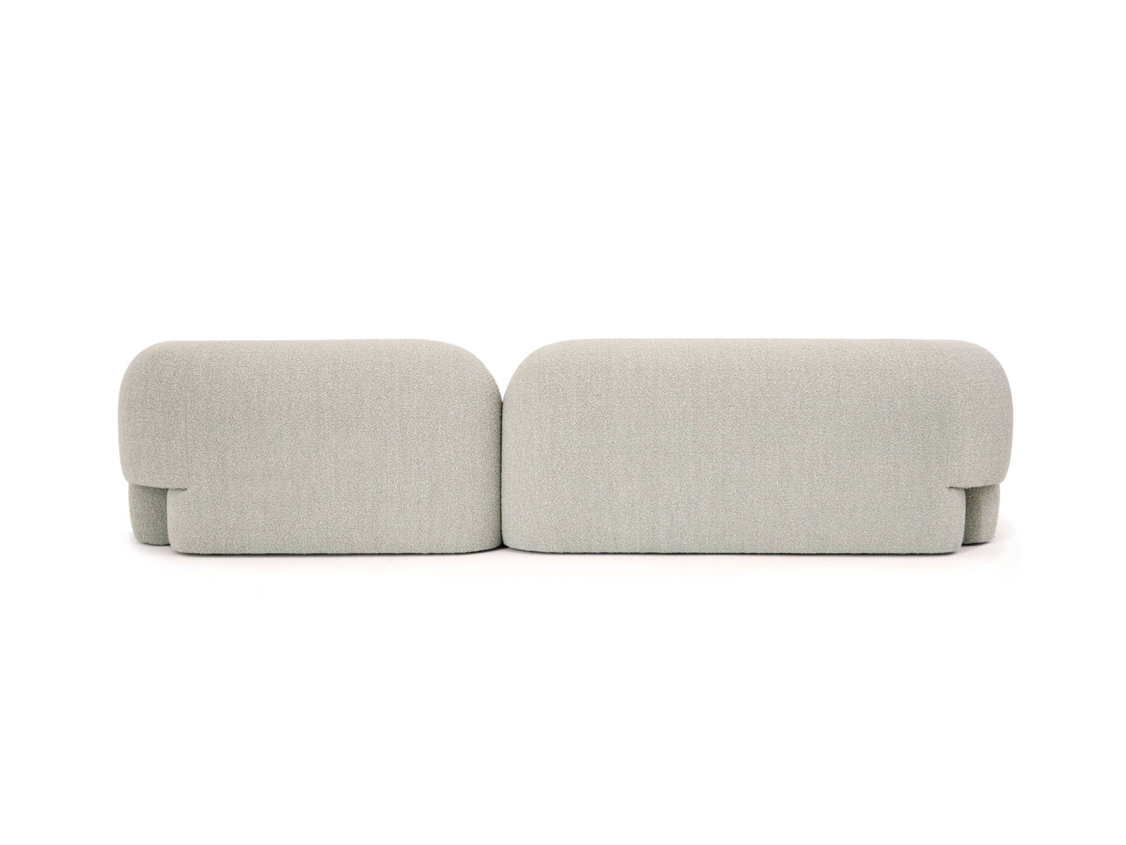 Modern Curved Sofa with Dynamic Silhouette for Contemporary Living Room Spaces