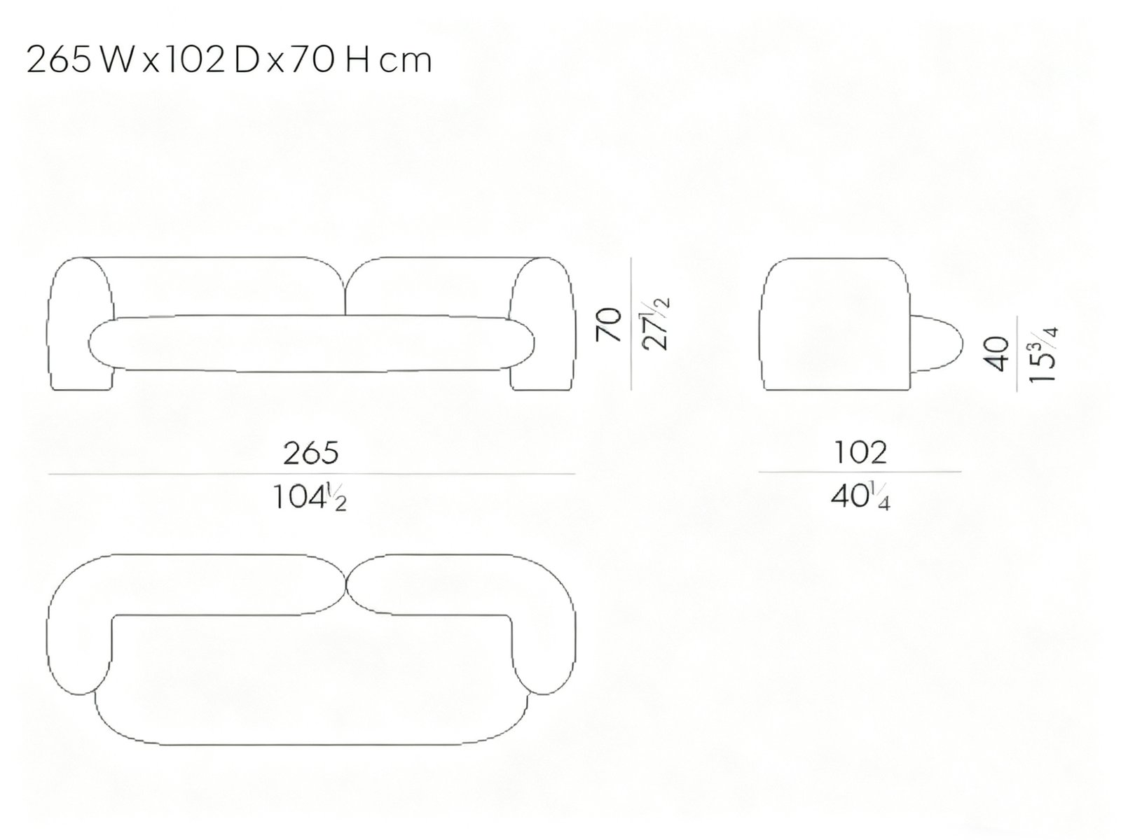 Modern Curved Sofa with Dynamic Silhouette for Contemporary Living Room Spaces