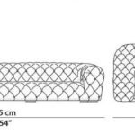 Hand Tufted Chesterfield Sofa Soft Leather Rounded Modern Design