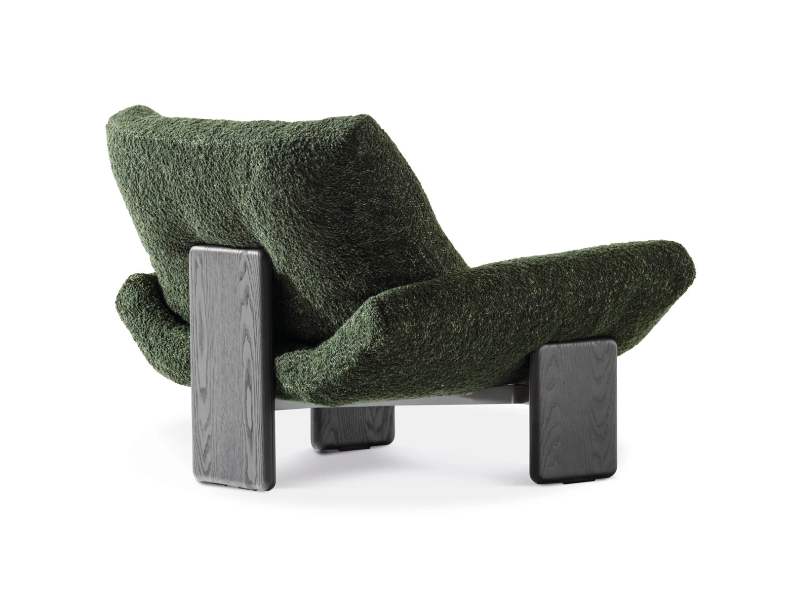 Luxury Armchair with Goose Down Quilting and Removable Leather Upholstery