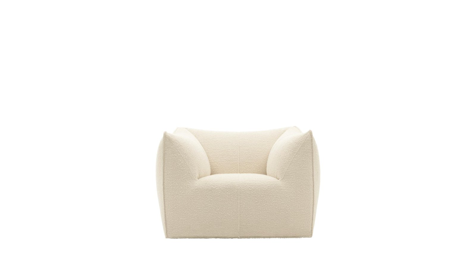 Italian Modern Boucle Upholstered Iconic Comfort Chair