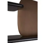 Organic Curved Wooden Wall Mounted Multi Tier Display Shelf