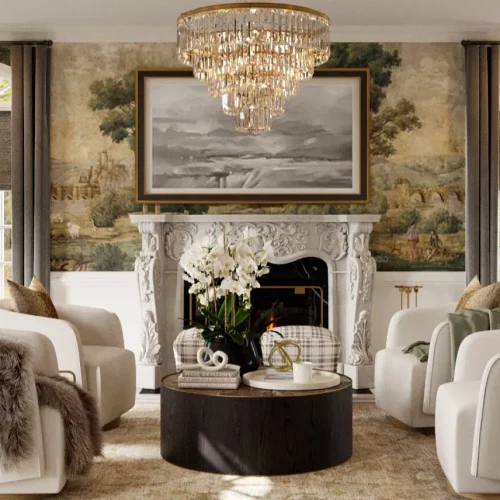 Elegant-Eclectic-Glam-House-Interior-Design-After-Rendering