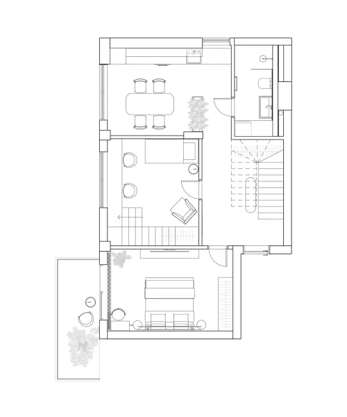 Modern Minimalist Living home project (5)