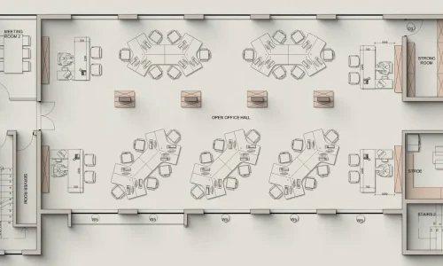 Nigeria Office Design floor plan