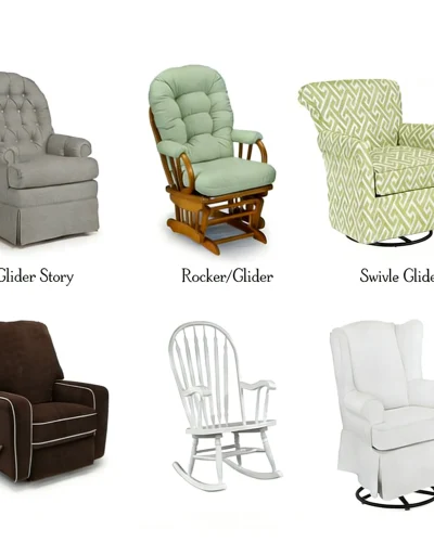 Swivel Rocker and Swivel Glider Style Chairs (2)